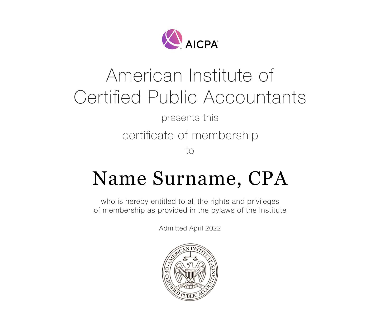 Certificate Image