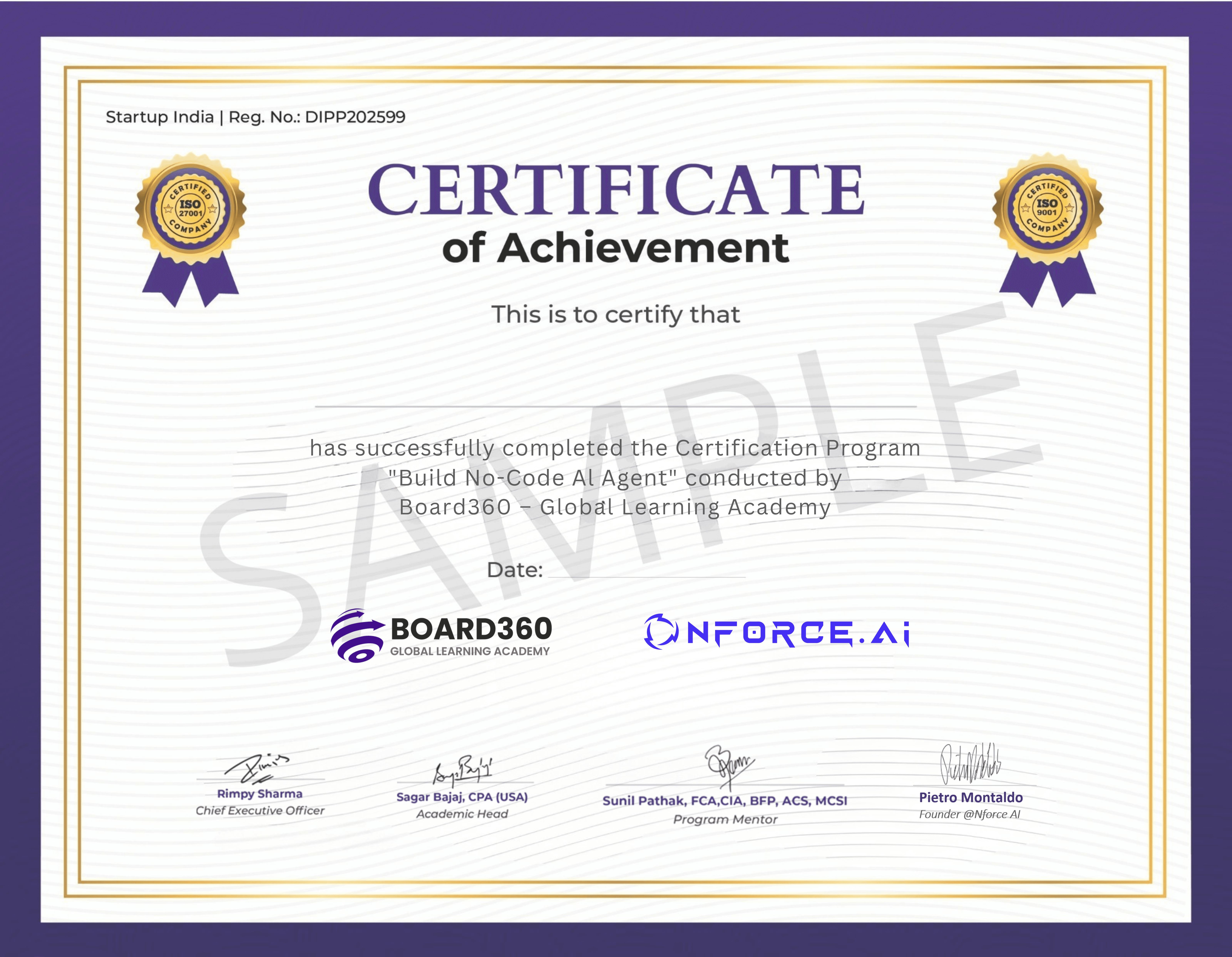Certificate Image